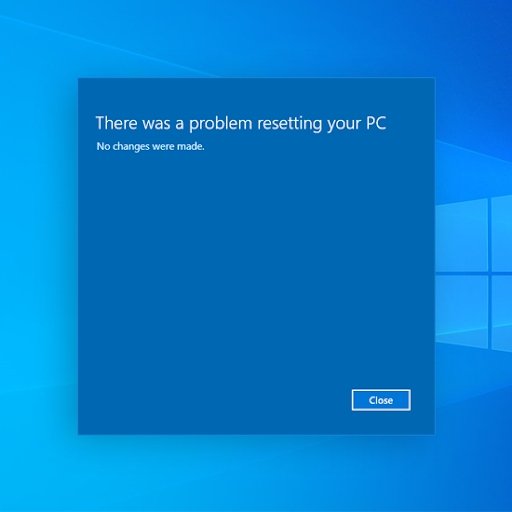 How to Fix Windows 10 Unable to Reset Pc Problem? - keysdirect.us