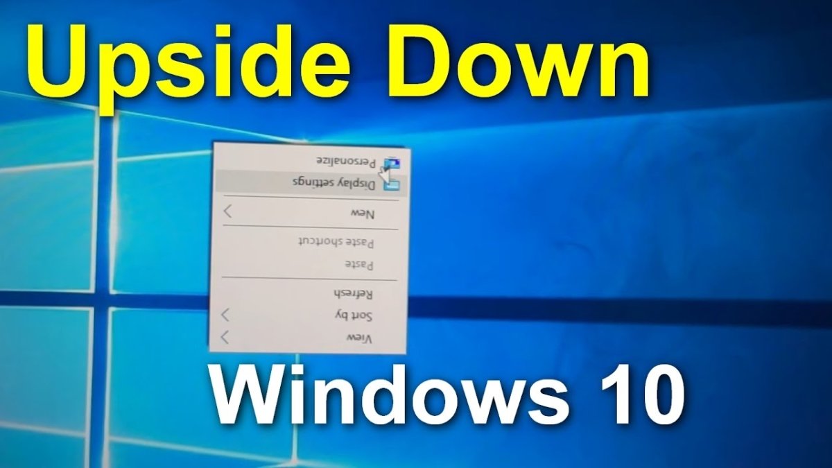 How to Flip Screen Upside Down Windows 10? - keysdirect.us