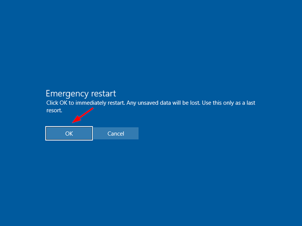 How To Force Restart Windows 10 - keysdirect.us