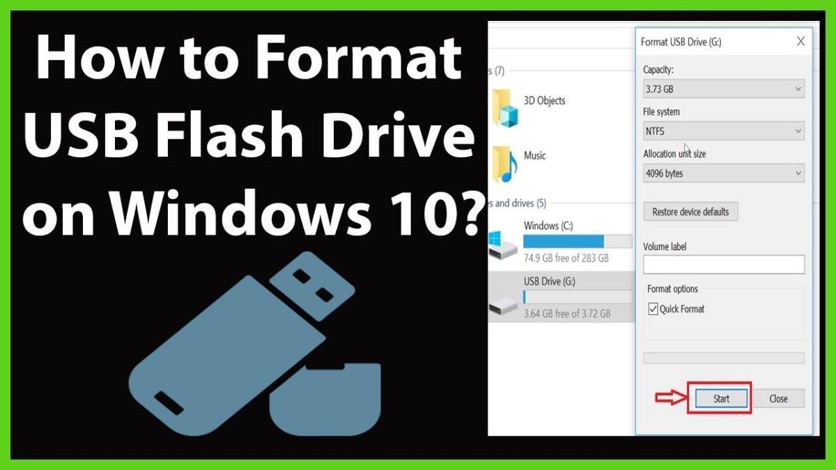 How to Format a Flash Drive on Windows 10? - keysdirect.us