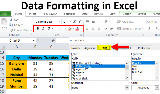 How to Format Data in Excel? - keysdirect.us