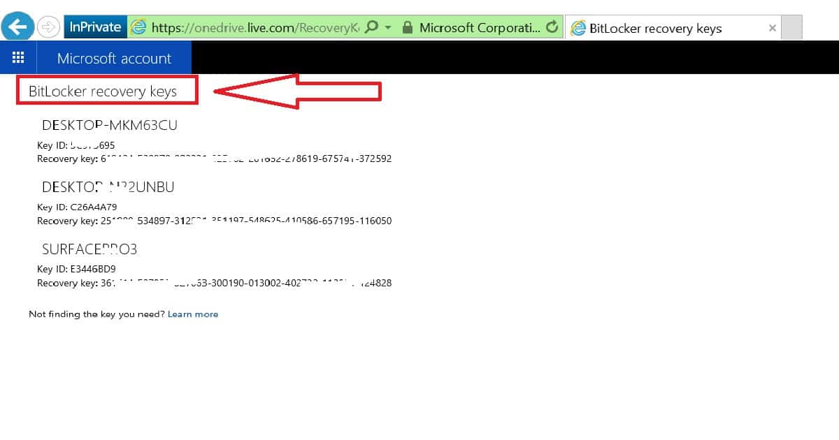 How to Get Bitlocker Recovery Key Without Microsoft Account? - keysdirect.us