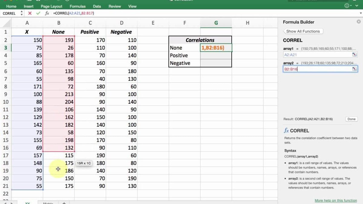 How to Get Correlation Coefficient in Excel? - keysdirect.us