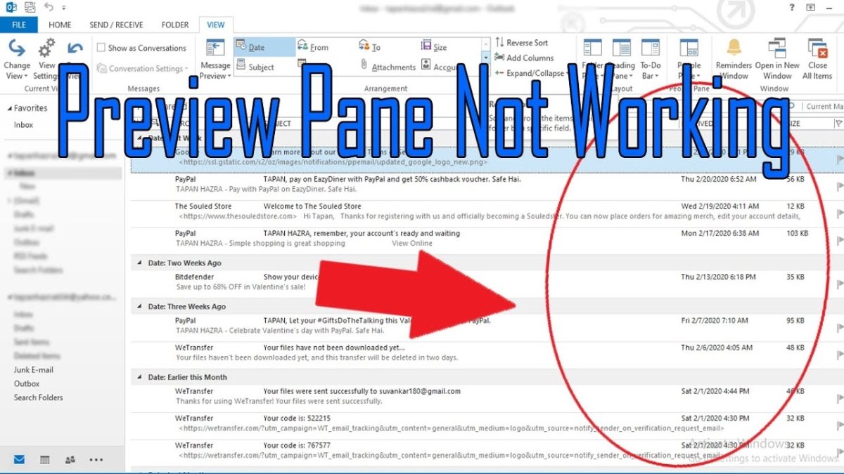 How to Get Outlook to Show Email Preview? - keysdirect.us