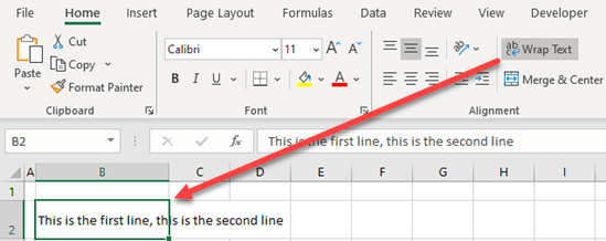 How to Go Down a Line in Excel? - keysdirect.us