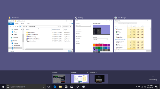 How to Have Multiple Desktops on Windows 10 - keysdirect.us