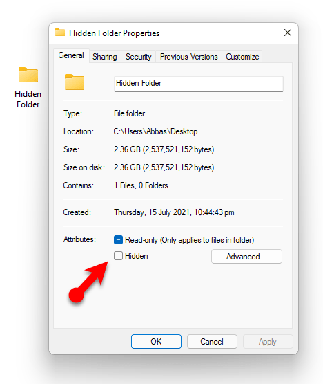 How to Hide Folder in Windows 11? - keysdirect.us
