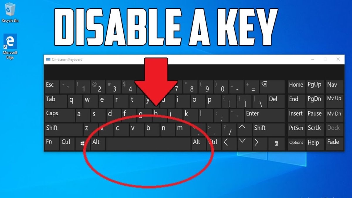 How to Hold Down a Key Automatically Windows 10? - keysdirect.us