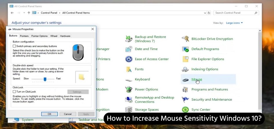 How to Increase Mouse Sensitivity Windows 10? - keysdirect.us