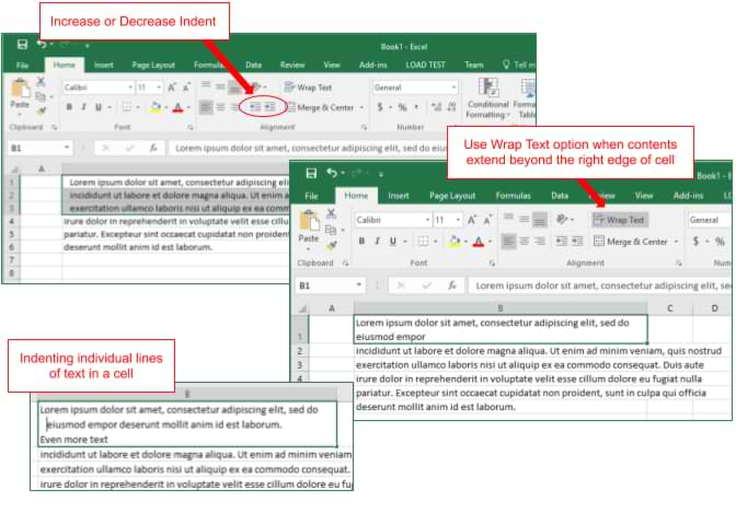 How to Indent in Excel? - keysdirect.us