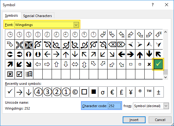 How to Insert a Checkmark in Excel? - keysdirect.us