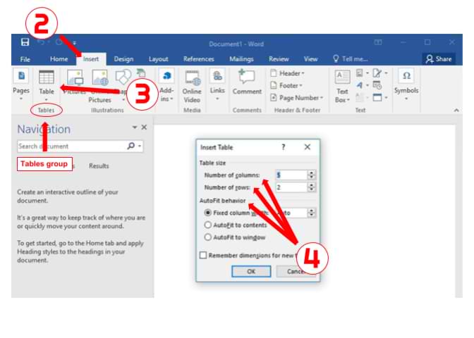 How to Insert Table From Excel to Word? - keysdirect.us
