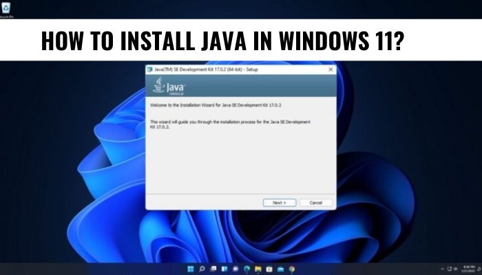 How to Install Java in Windows 11? - keysdirect.us