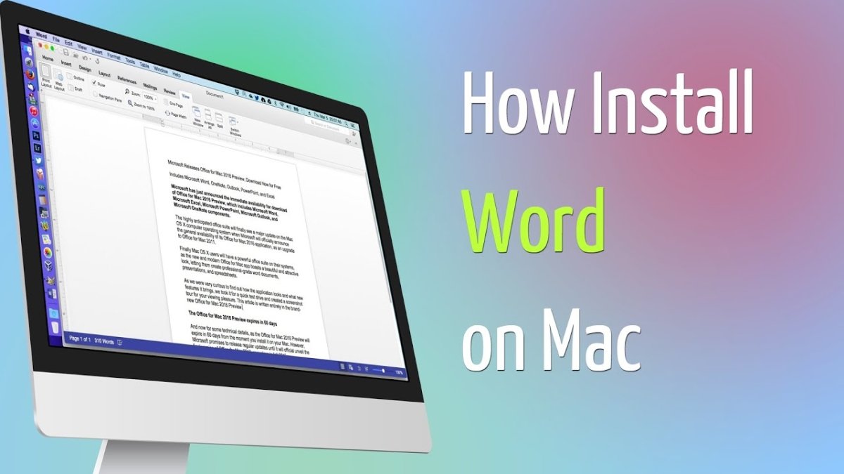 How to Install Microsoft Word on a Macbook Air? - keysdirect.us