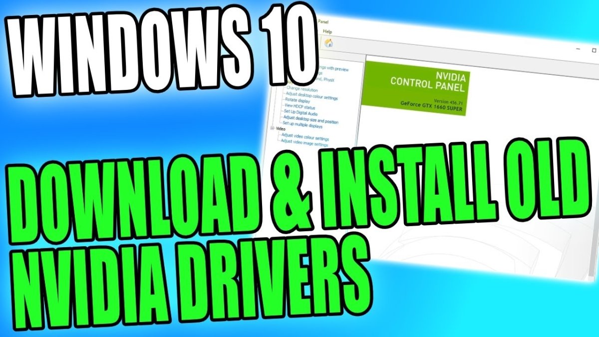 How to Install Old Nvidia Drivers Windows 10? - keysdirect.us