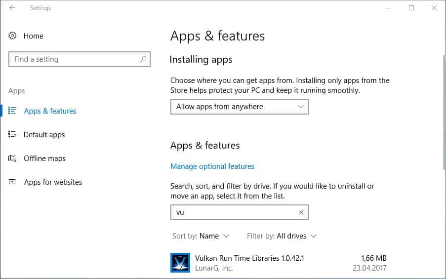 How to Install Vulkan on Windows 10 - keysdirect.us