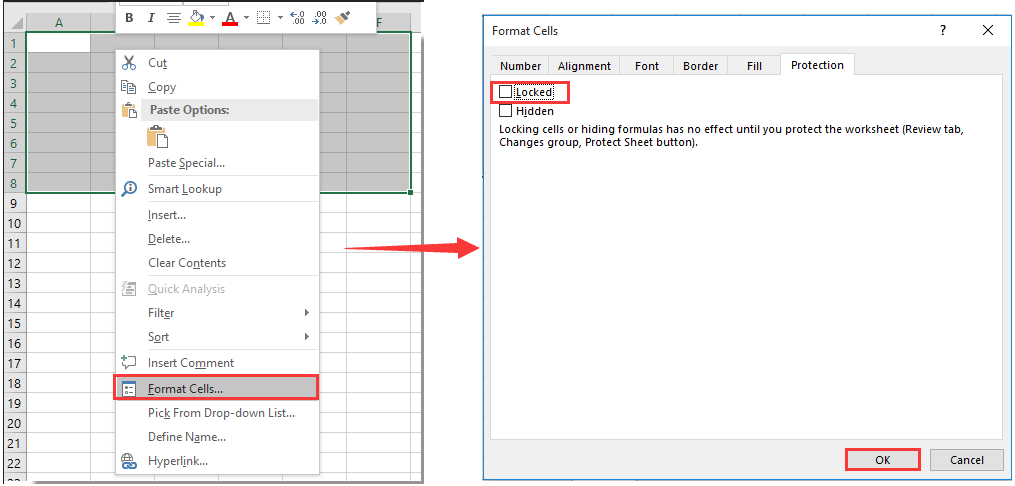 How to Lock Column Width in Excel? - keysdirect.us