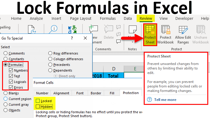 How to Lock Formula in Excel? - keysdirect.us