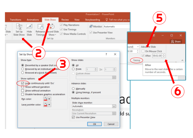 How to Loop a Powerpoint? - keysdirect.us