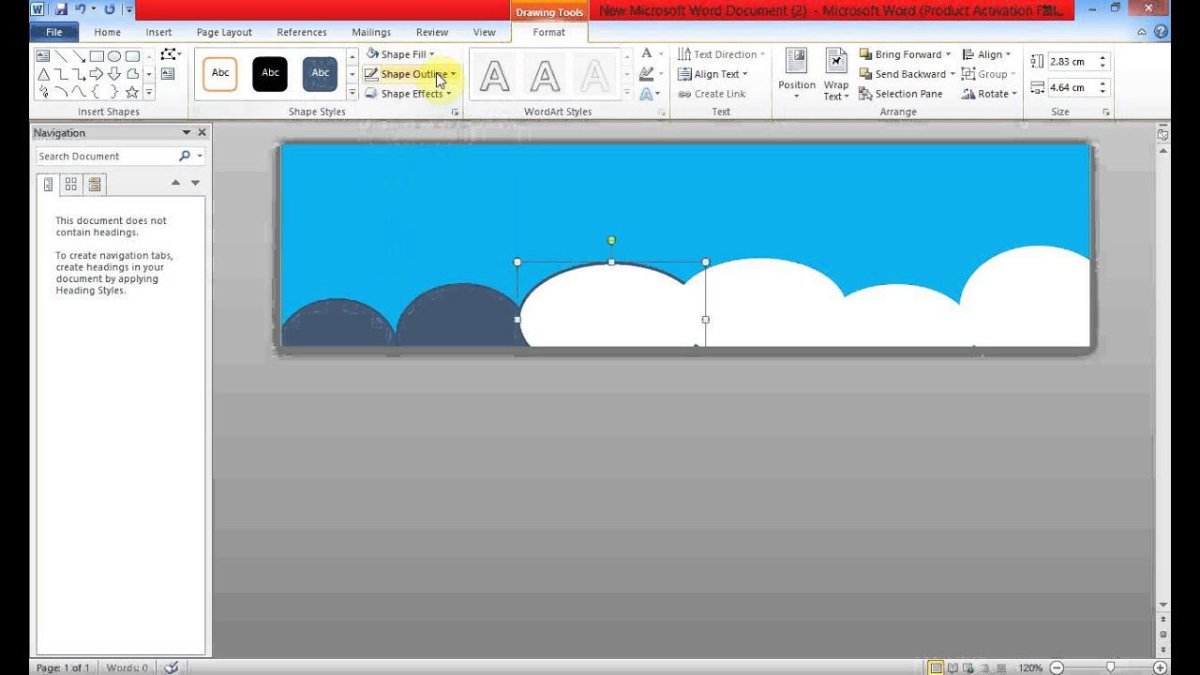 How to make a  banner, Microsoft Create