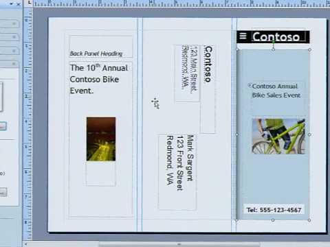 How to Make a Brochure in Microsoft Publisher 2007? - keysdirect.us