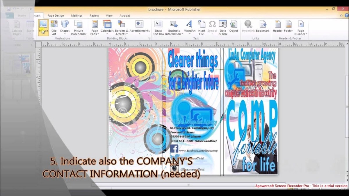 How to Make a Brochure on Microsoft Publisher 2010? - keysdirect.us