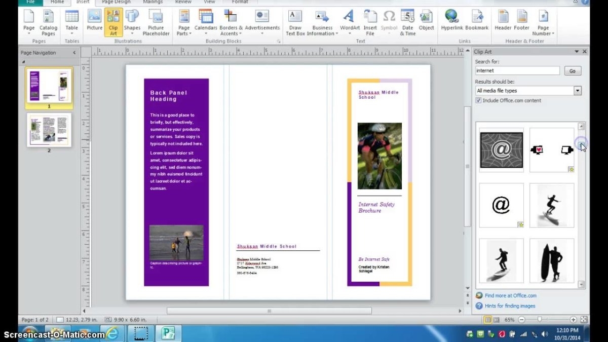 How to Make a Brochure on Microsoft Publisher 2016? - keysdirect.us