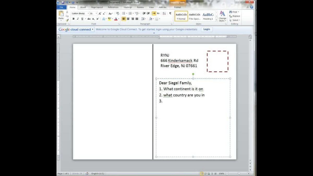How to Make a Postcard in Microsoft Word? - keysdirect.us