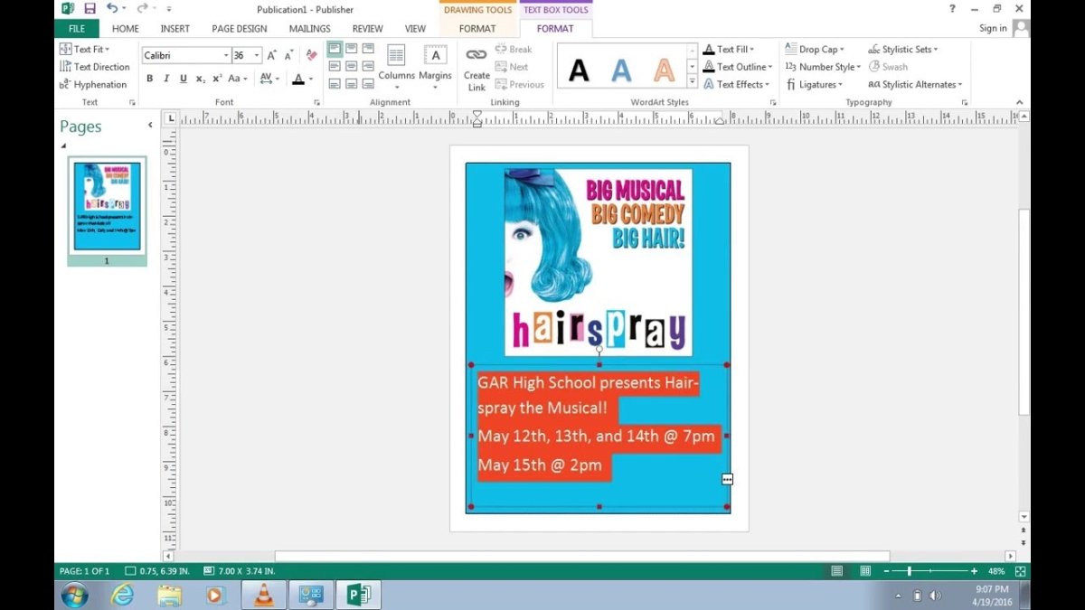 How to Make a Poster Using Microsoft Publisher? - keysdirect.us