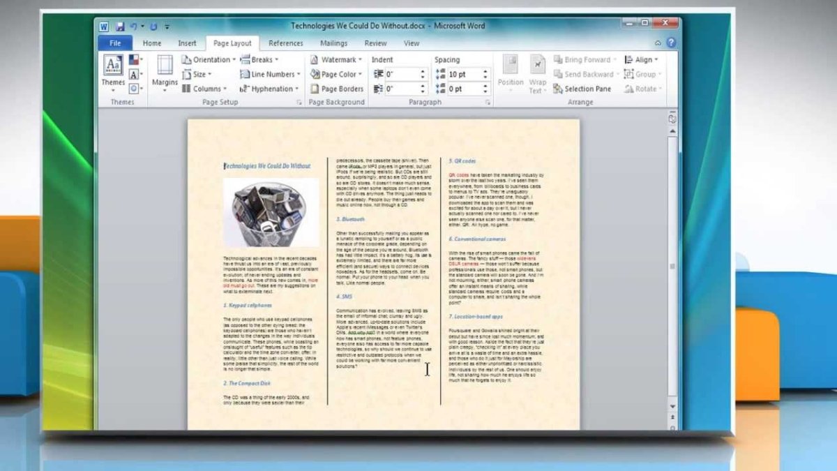 How to Make a Trifold Brochure on Microsoft Word? - keysdirect.us