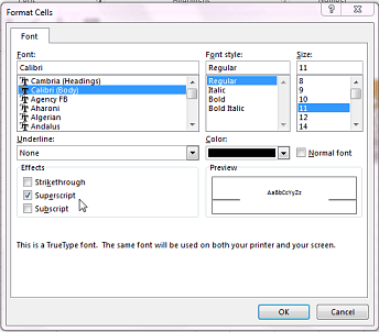 How to Make Superscript in Excel? - keysdirect.us