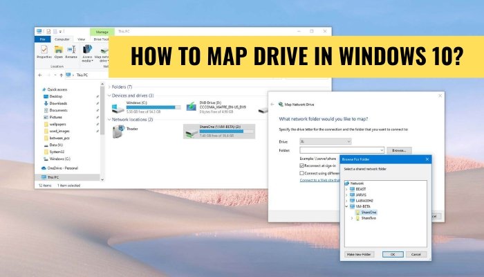 How To Map Drive in Windows 10? - keysdirect.us