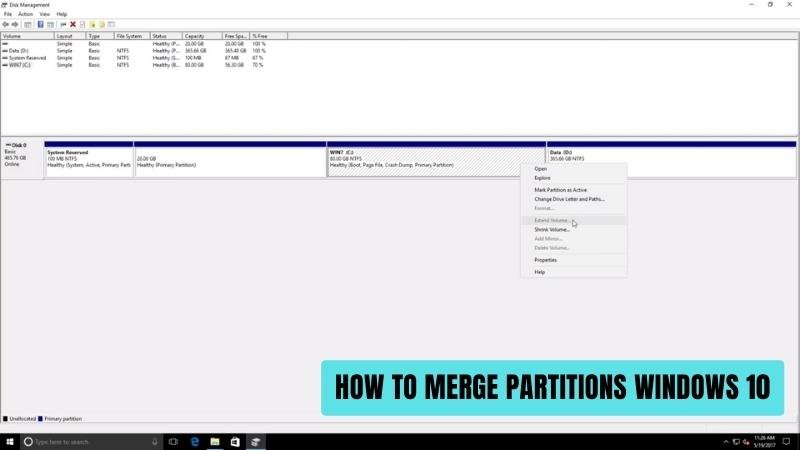 How To Merge Partitions Windows 10? - keysdirect.us