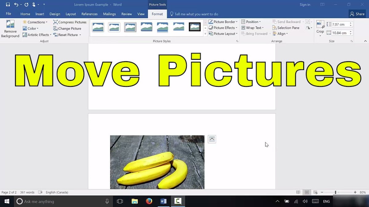 How to Move a Picture in Microsoft Word? - keysdirect.us