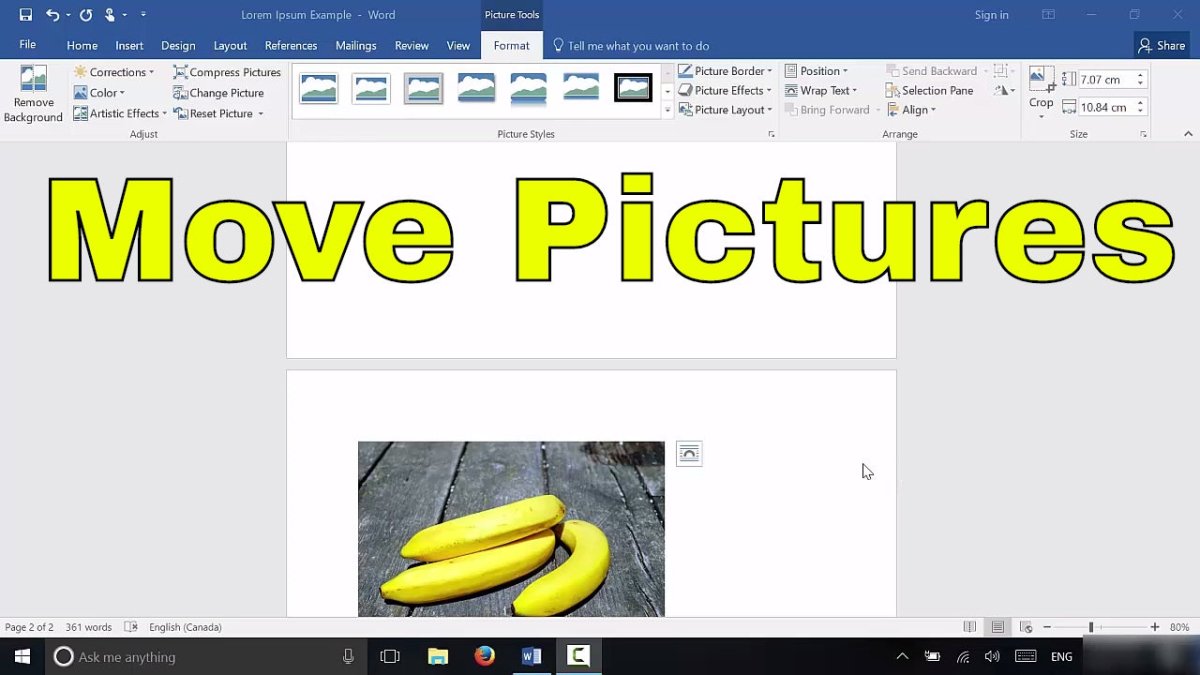 How to Move a Picture on Microsoft Word? - keysdirect.us