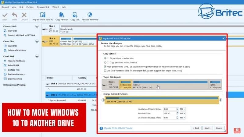 How To Move Windows 10 To Another Drive? - keysdirect.us