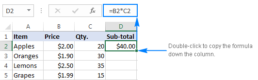 How to Multiply a Column in Excel? - keysdirect.us