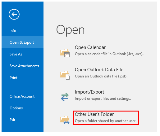 How to Open Another Mailbox in Outlook? - keysdirect.us