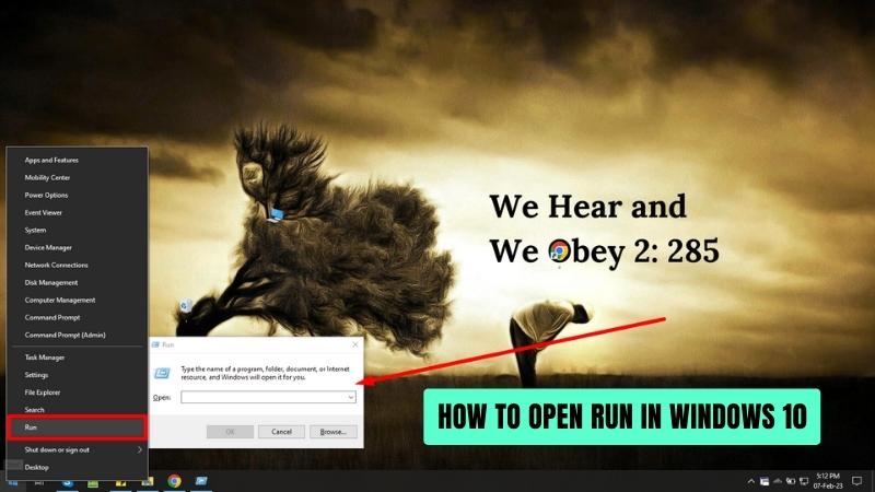 How To Open Run In Windows 10? - keysdirect.us