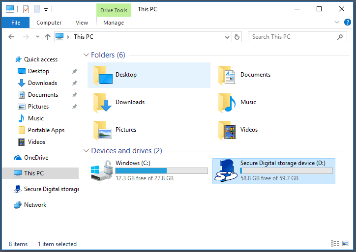 How to Open Sd Card on Windows 10? - keysdirect.us