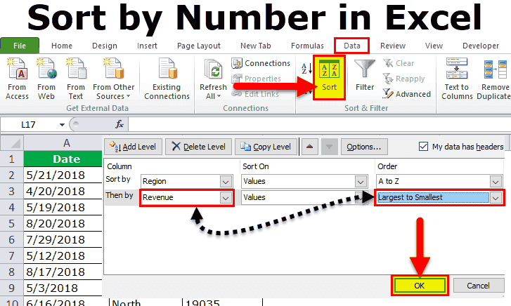 How to Order Numbers in Excel? - keysdirect.us