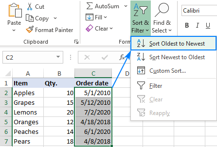 How to Organize by Date in Excel? - keysdirect.us