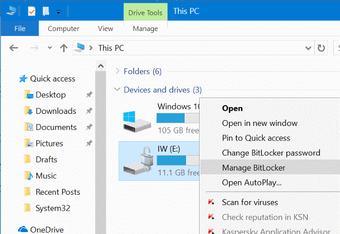 How to Put Password on Usb Flash Drive Windows 10 - keysdirect.us
