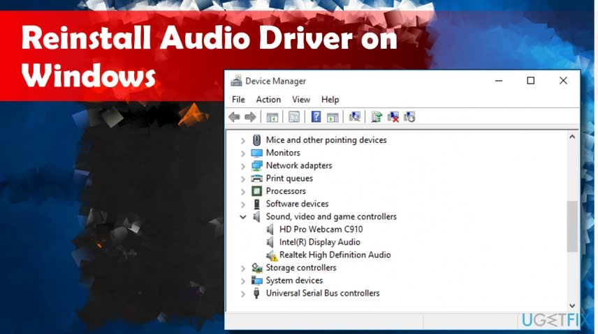 How to Reinstall Audio Drivers Windows 10 - keysdirect.us