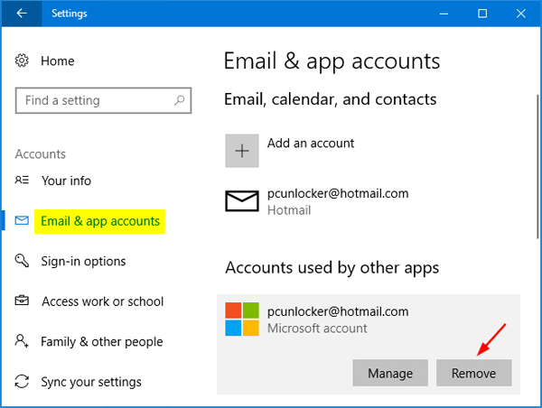 How to Remove a Microsoft Account From Windows 10? - keysdirect.us