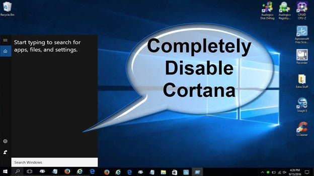 How To Remove Cortana From Windows 10? - keysdirect.us
