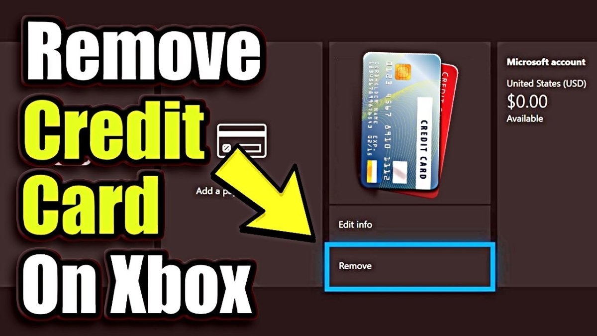 How to Remove Credit Card From Xbox? - keysdirect.us