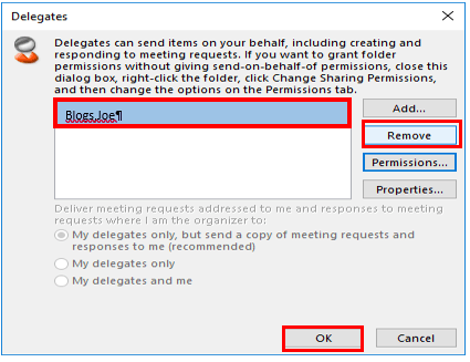 How to Remove Delegate Access in Outlook? - keysdirect.us