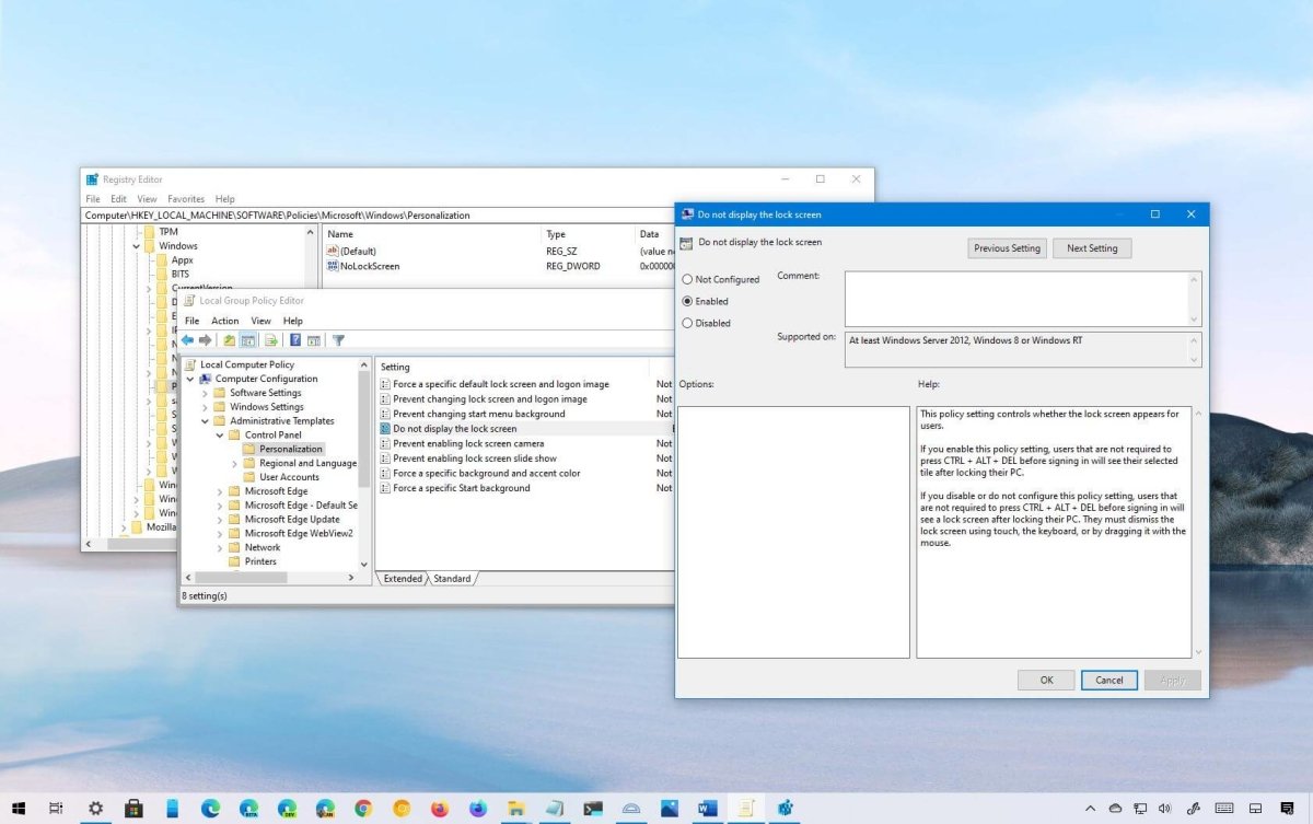 How to Remove Lock Screen Windows 10 - keysdirect.us