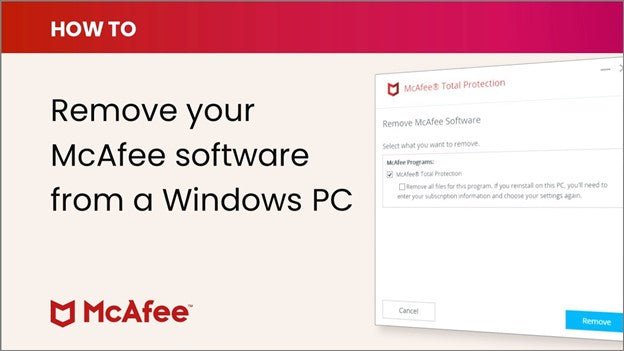 How To Remove Mcafee From Windows 10? - keysdirect.us